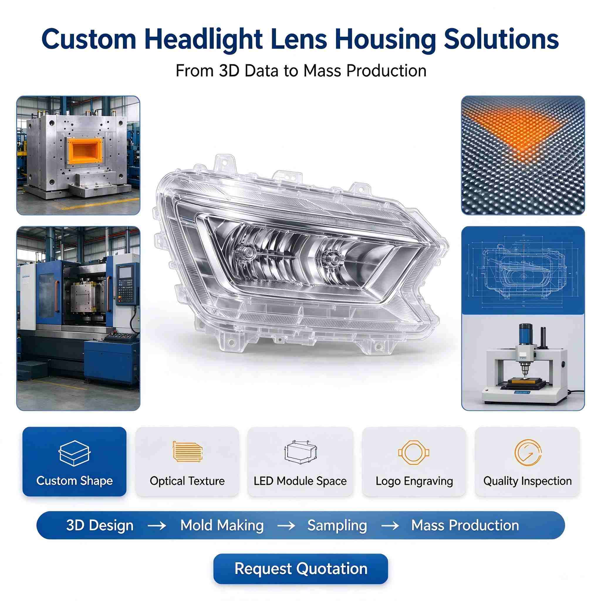 Headlight housing(5)