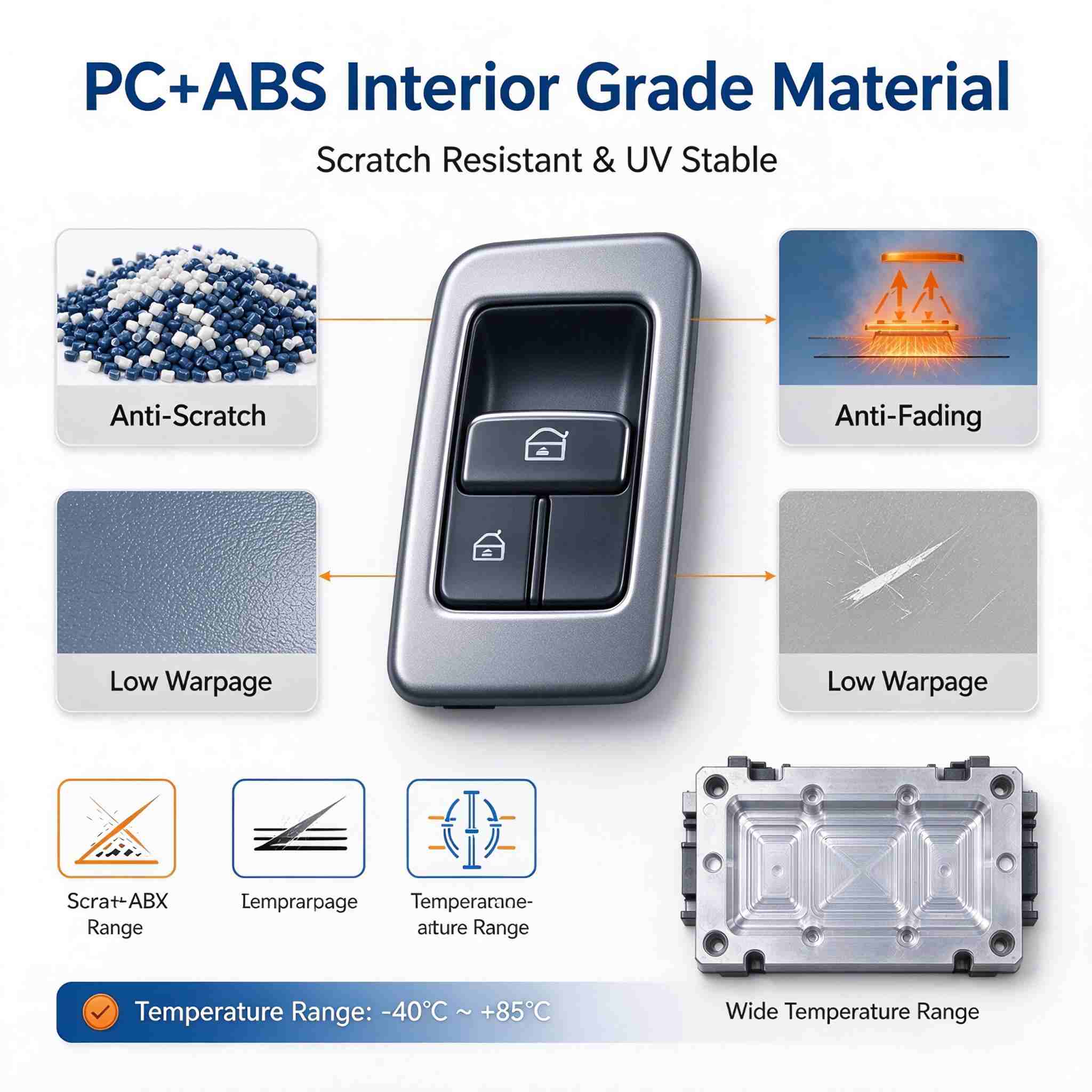 Car window switch panel(3)